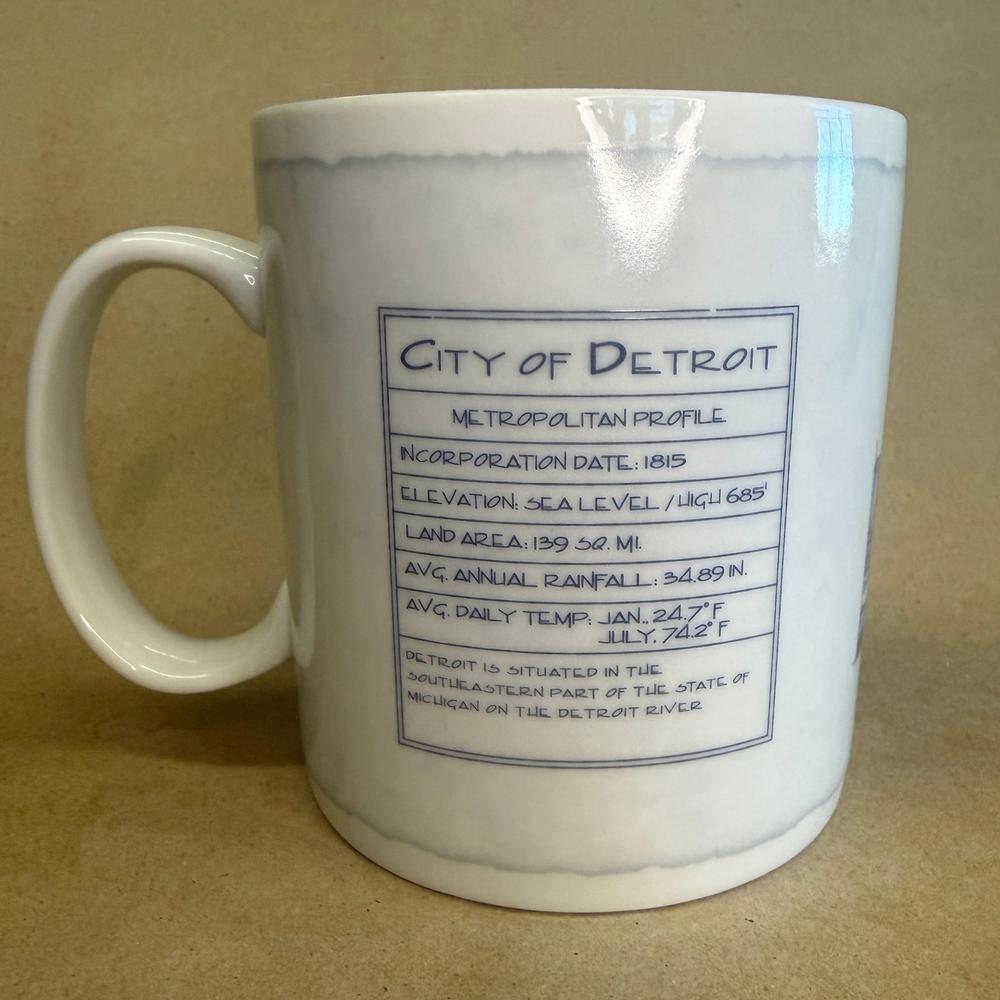 Starbucks Architecture Series Detroit Mug-2007
