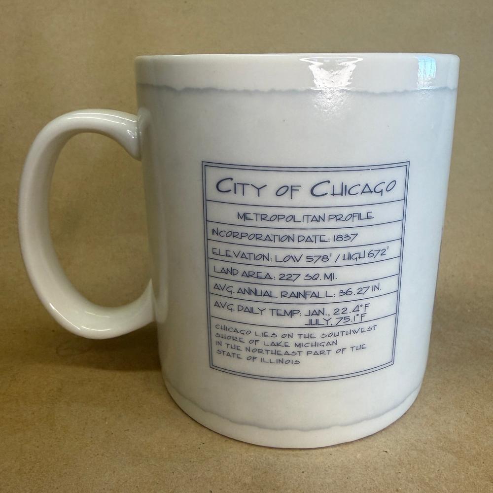 Starbucks Architecture Series Chicago Mug-2007