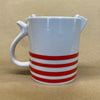 Parker Lane Dog with Figural Ears, Tail Red Striped Mug