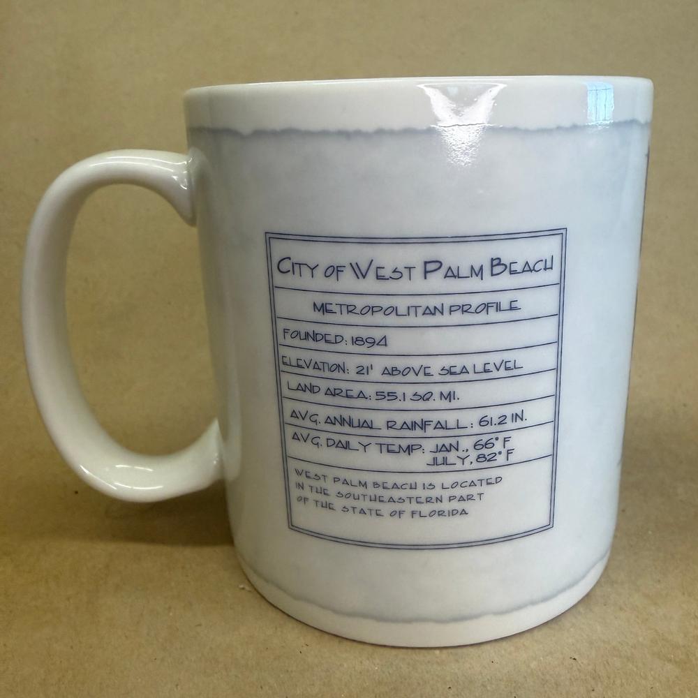 Starbucks Architecture Series West Palm Beach Mug-2007
