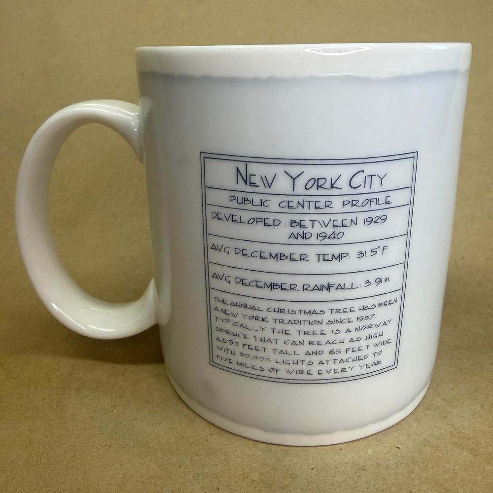 Starbucks Architecture Series New York City Holiday Mug-2006