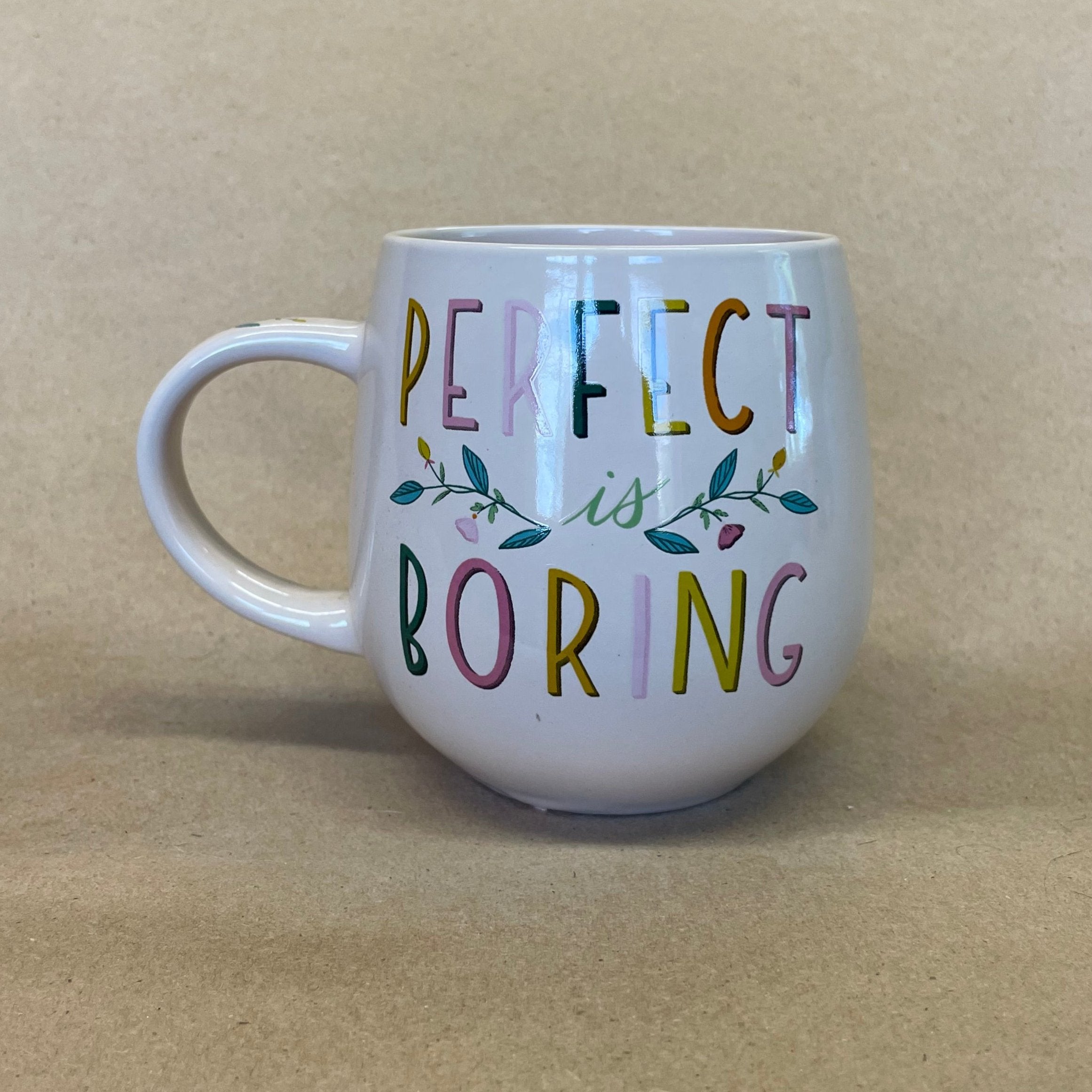 Perfect Is Boring Mug