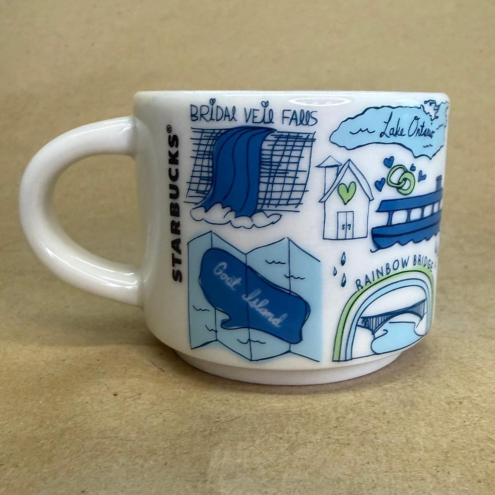 Starbucks Been There Series Niagra Falls Ornament Mug NIB-2018