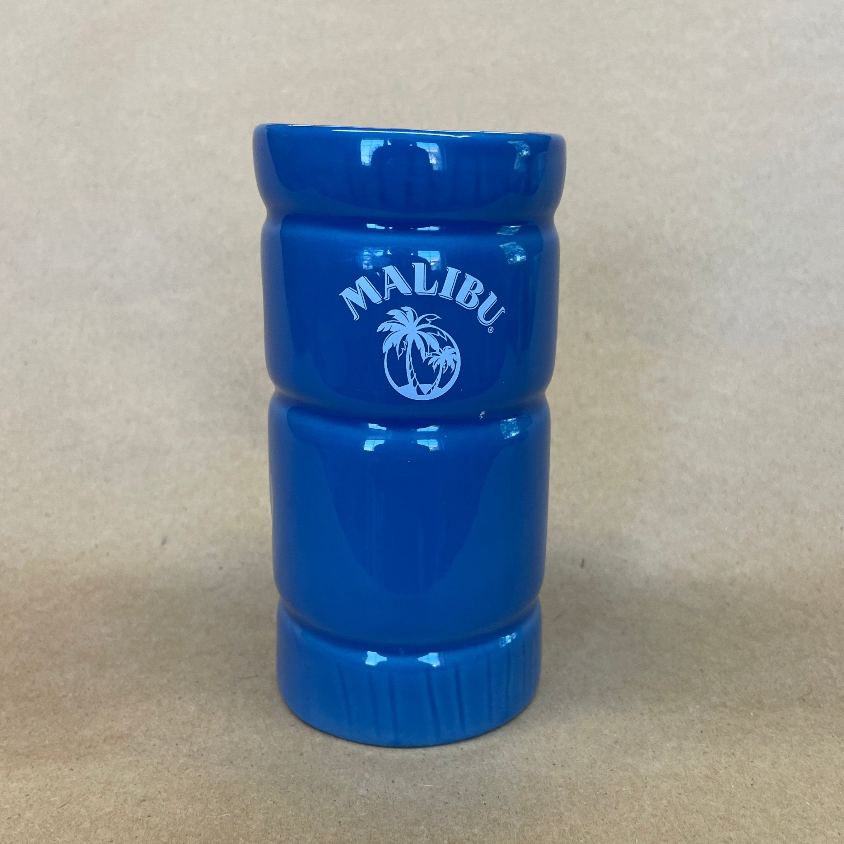 Malibu Rum Blue Tiki Mug