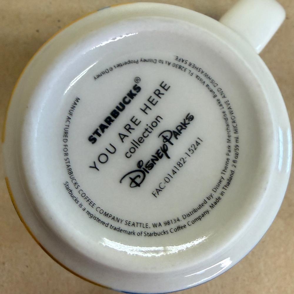 Starbucks You Are Here Magic Kingdom Ornament Mug NIB