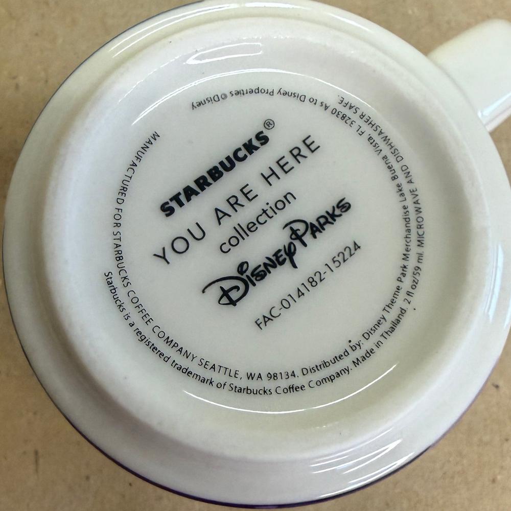 Starbucks You Are Here EPCOT Project Tomorrow Ornament Mug NIB