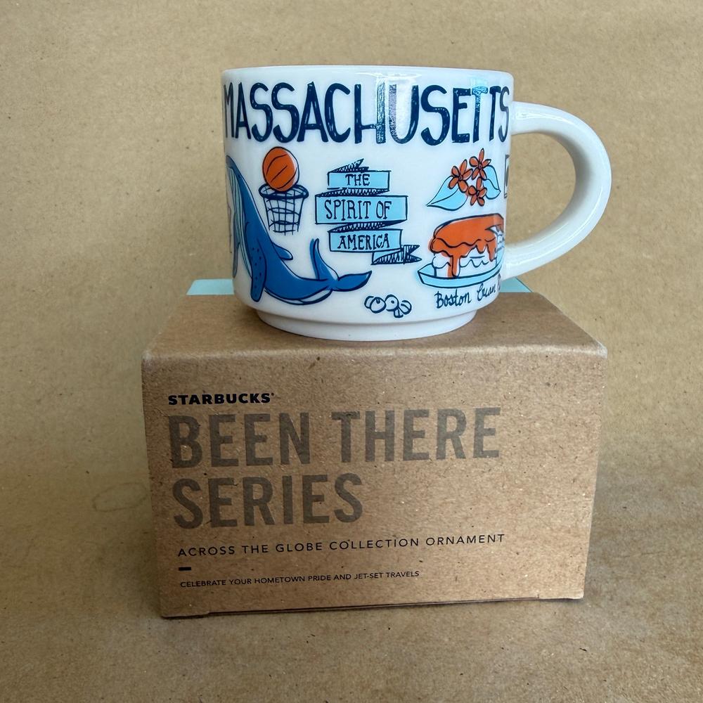 Starbucks Been There Series Massachusetts Ornament Mug NIB-2020