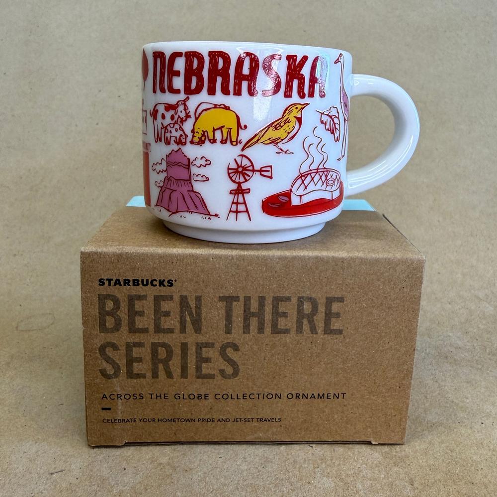 Starbucks Been There Series Nebraska Ornament Mug NIB-2019