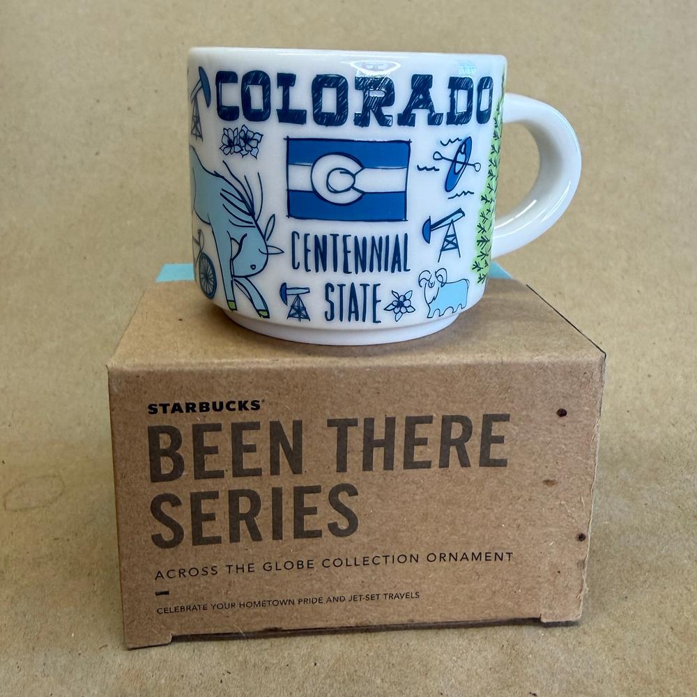 Starbucks Been There Series Colorado Ornament Mug NIB-2019