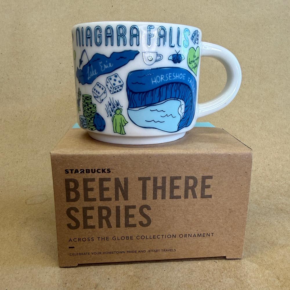 Starbucks Been There Series Niagra Falls Ornament Mug NIB-2018
