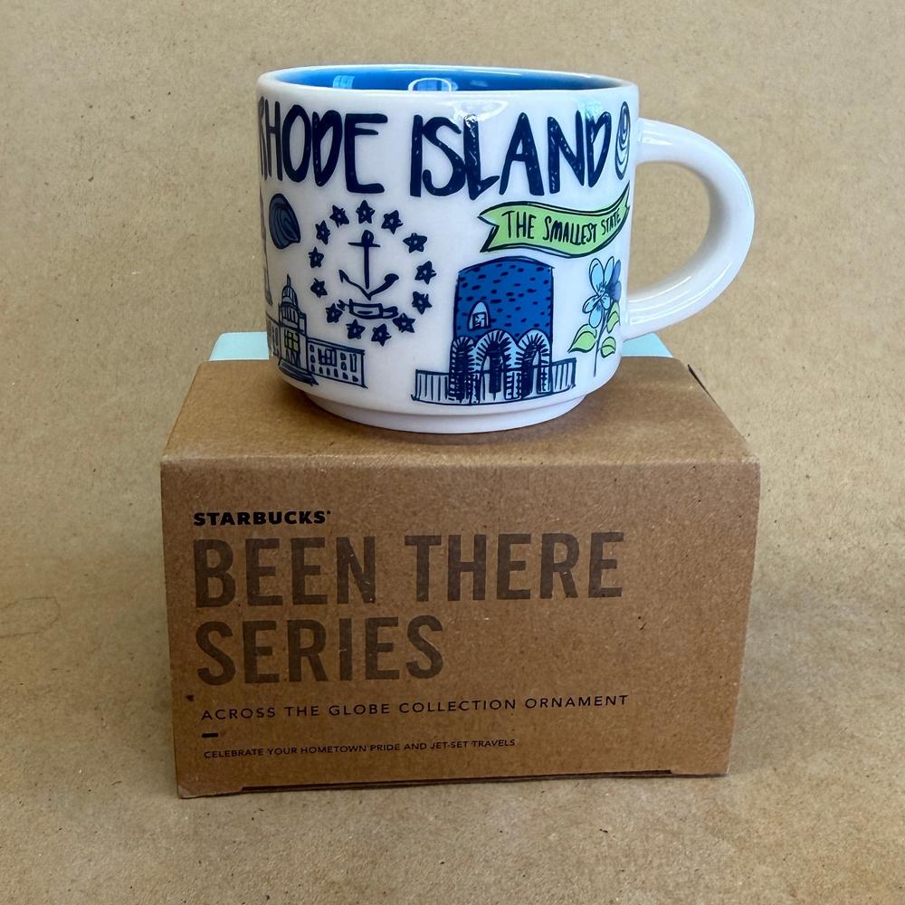 Starbucks Been There Series Rhode Island Ornament Mug NIB-2019