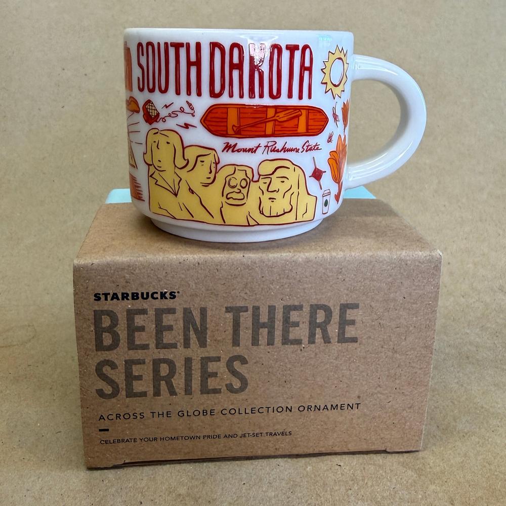 Starbucks Been There Series South Dakota Ornament Mug NIB-2019