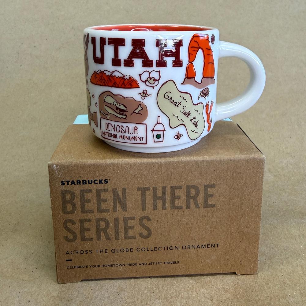 Starbucks Been There Series Utah Ornament Mug NIB