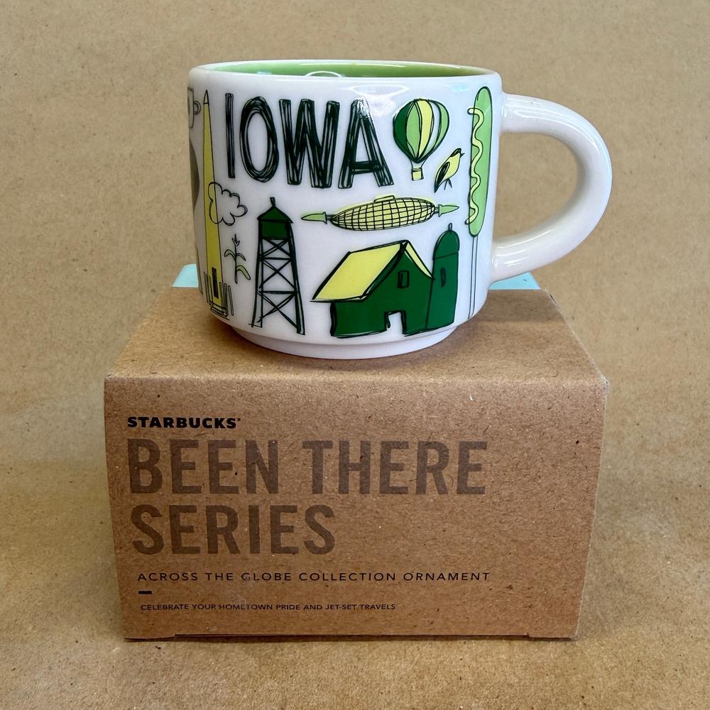 Starbucks Been There Series Iowa Ornament Mug NIB-2019