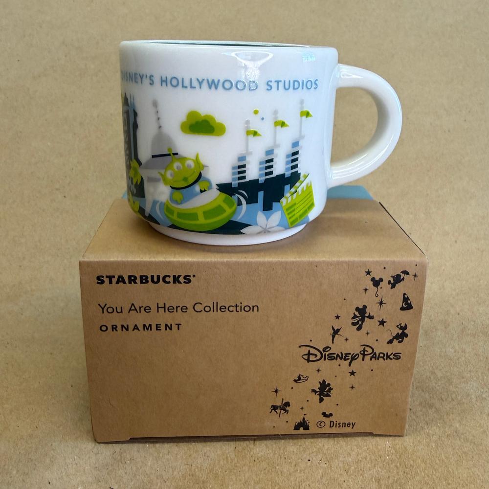 Starbucks You Are Here Disney Hollywood Studios Ornament Mug NIB