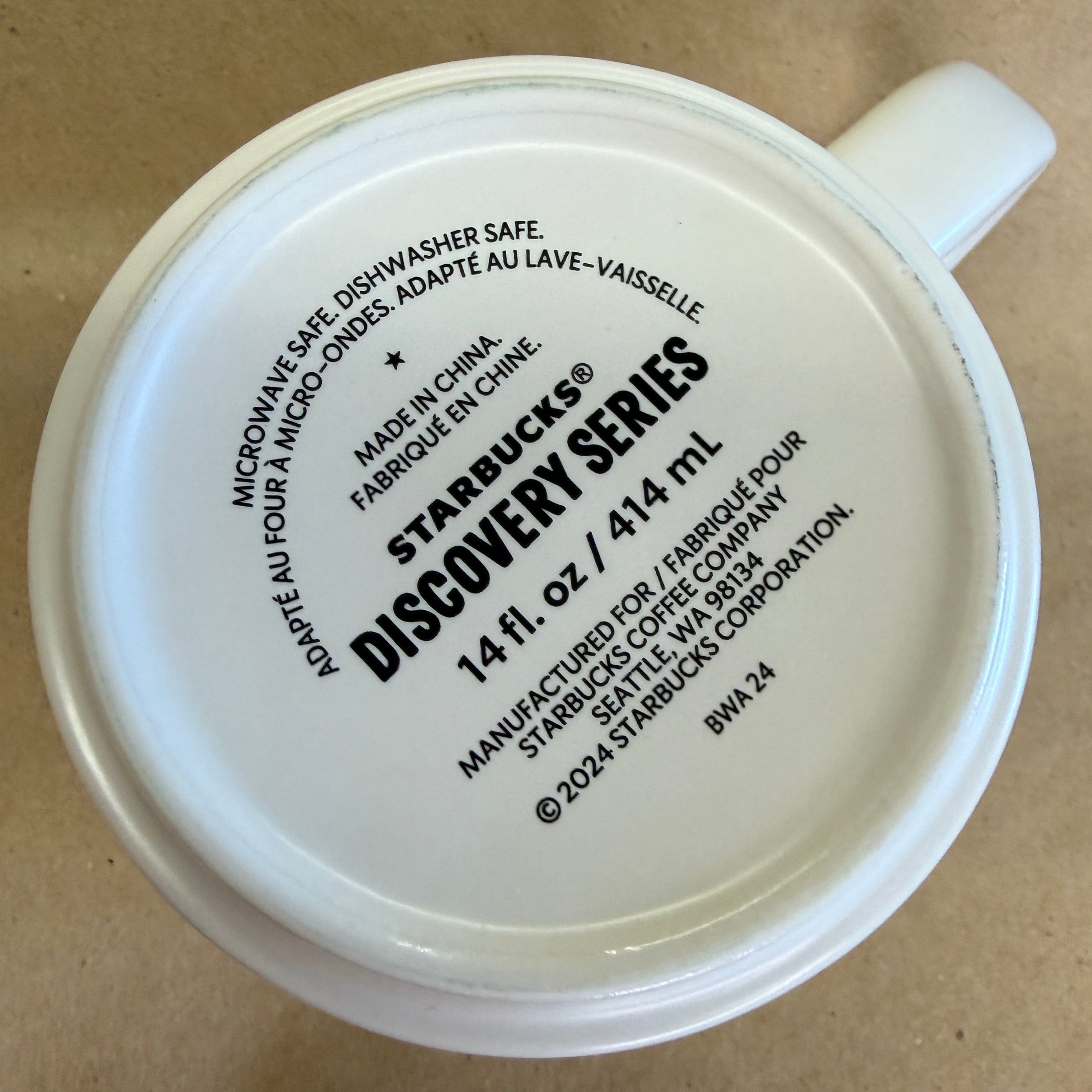 Starbucks Discovery Series Washington Mug NIB-2024