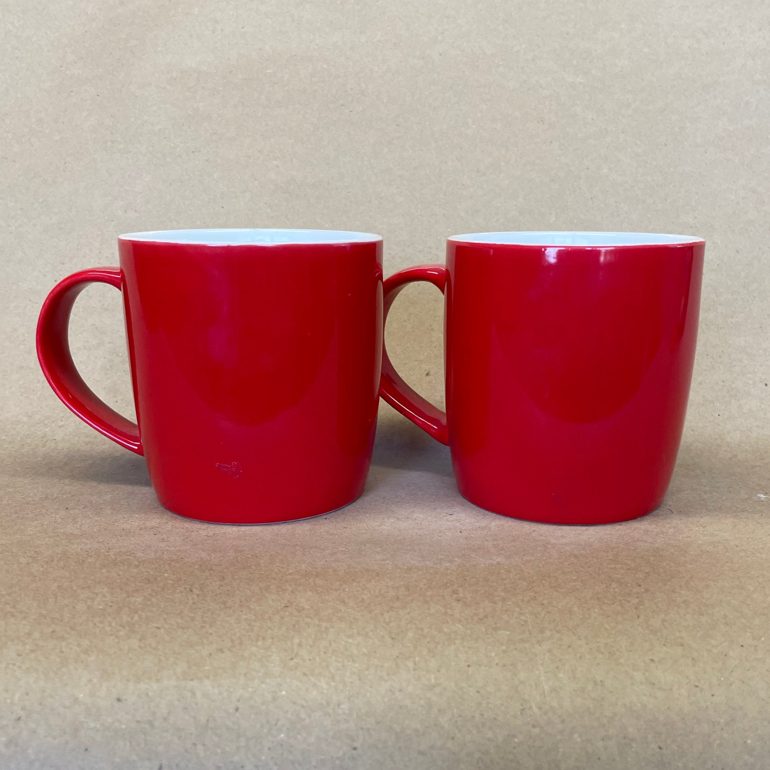 Starbucks Red with Green Siren Mugs-2021 Pair