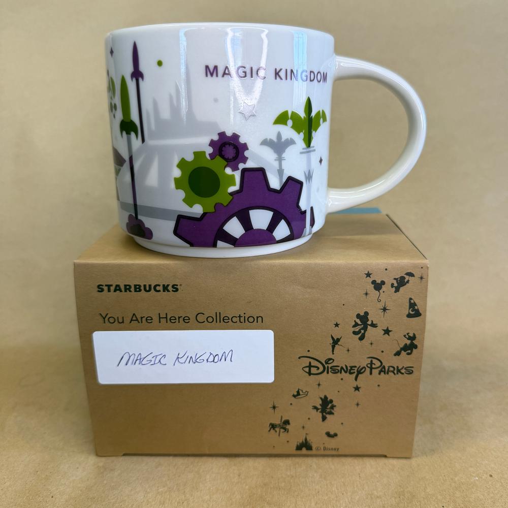 Starbucks You Are Here Disney Parks Magic Kingdom Mug NIB