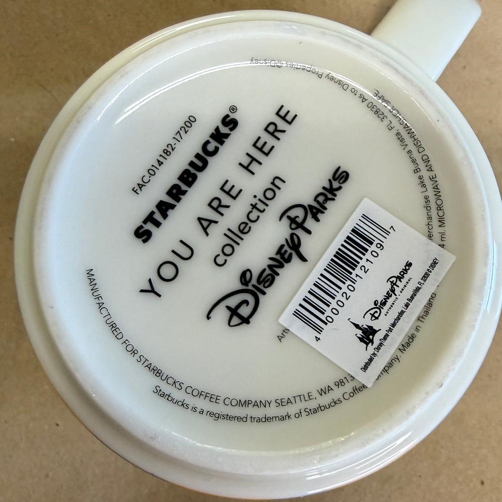 Starbucks You Are Here Disney Parks EPCOT Mug NIB