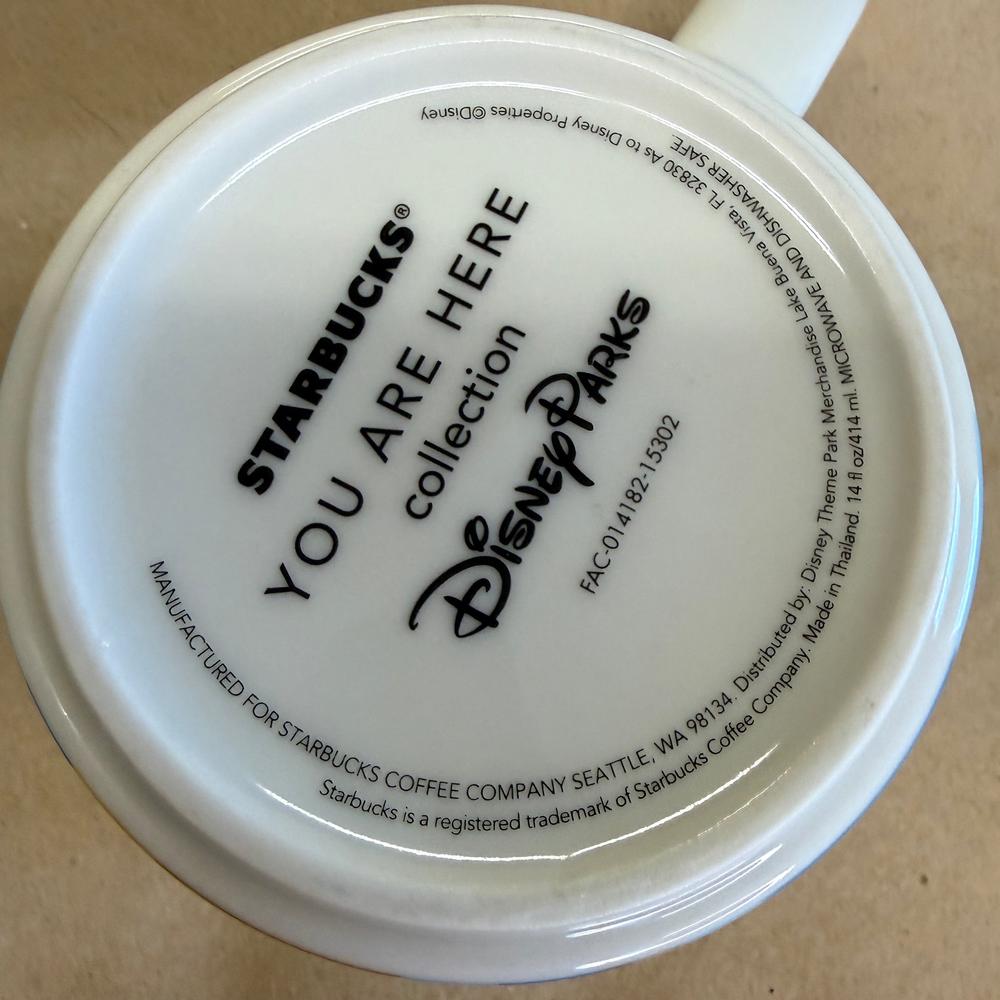Starbucks You Are Here Disney Parks Magic Kingdom Space Mtn Mug NIB