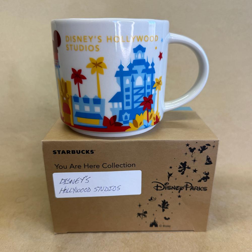 Starbucks You Are Here Disney Parks Hollywood Studios Ver 1 Mug NIB