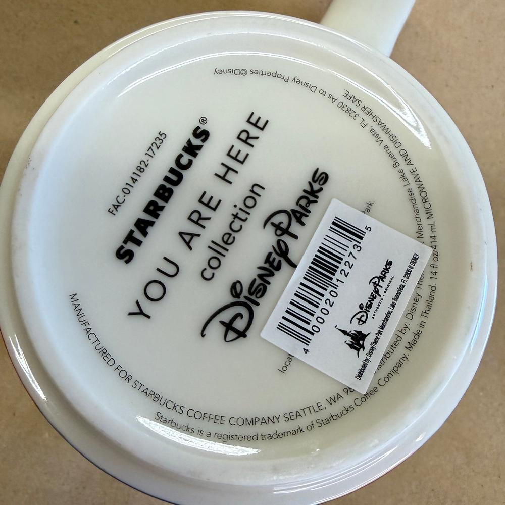 Starbucks You Are Here Disney Parks Animal Kingdom Tiger Mug NIB