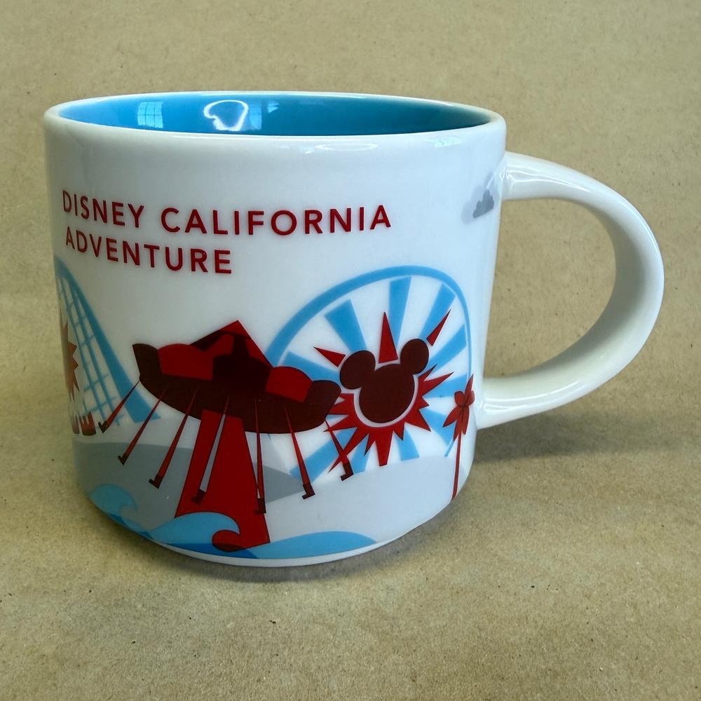 Starbucks You Are Here Disney Parks California Adventure Rides Mug