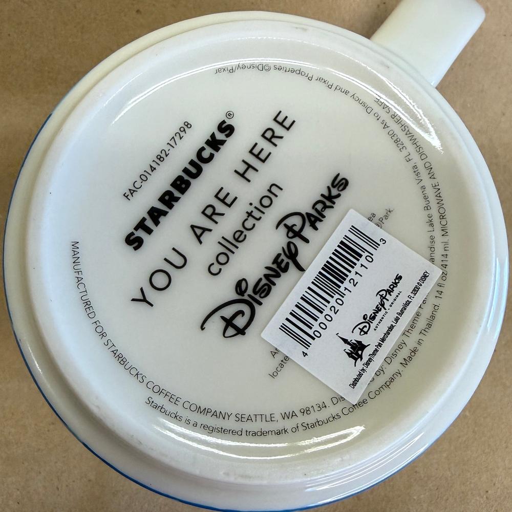 Starbucks You Are Here Disney Parks California Adventure Rides Mug