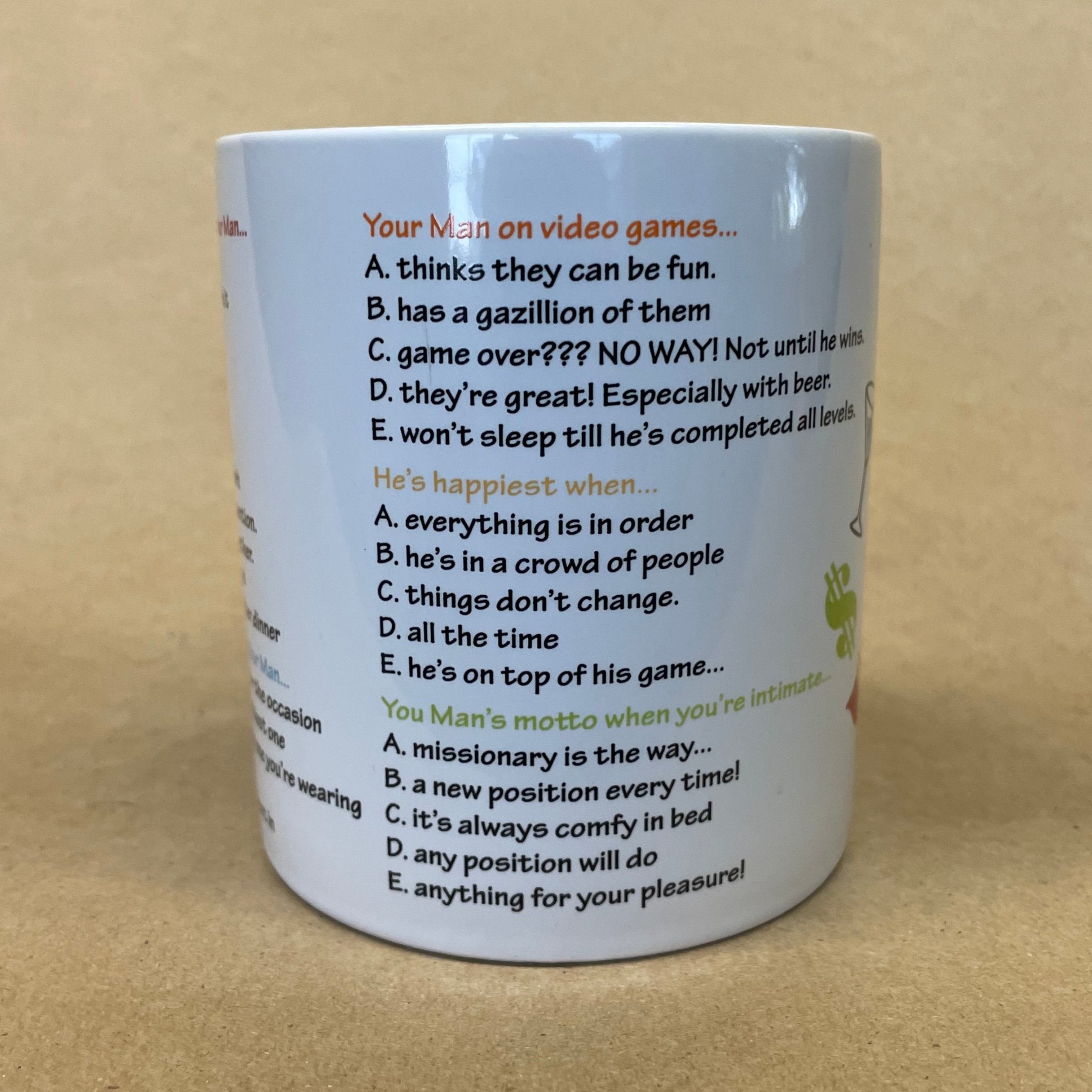 Stir The Man Quiz Mug