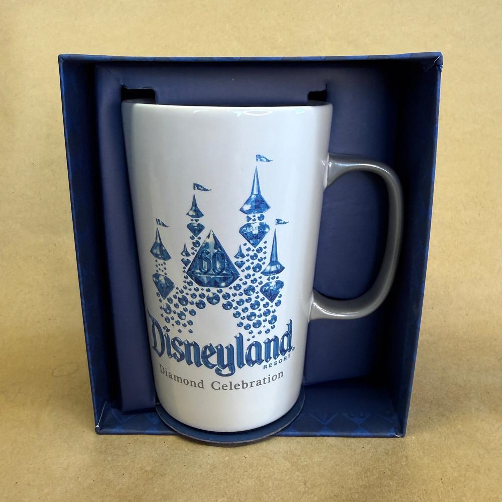 Starbucks Disneyland Resort 60th Anniversary Diamond Celebration Mug NIB