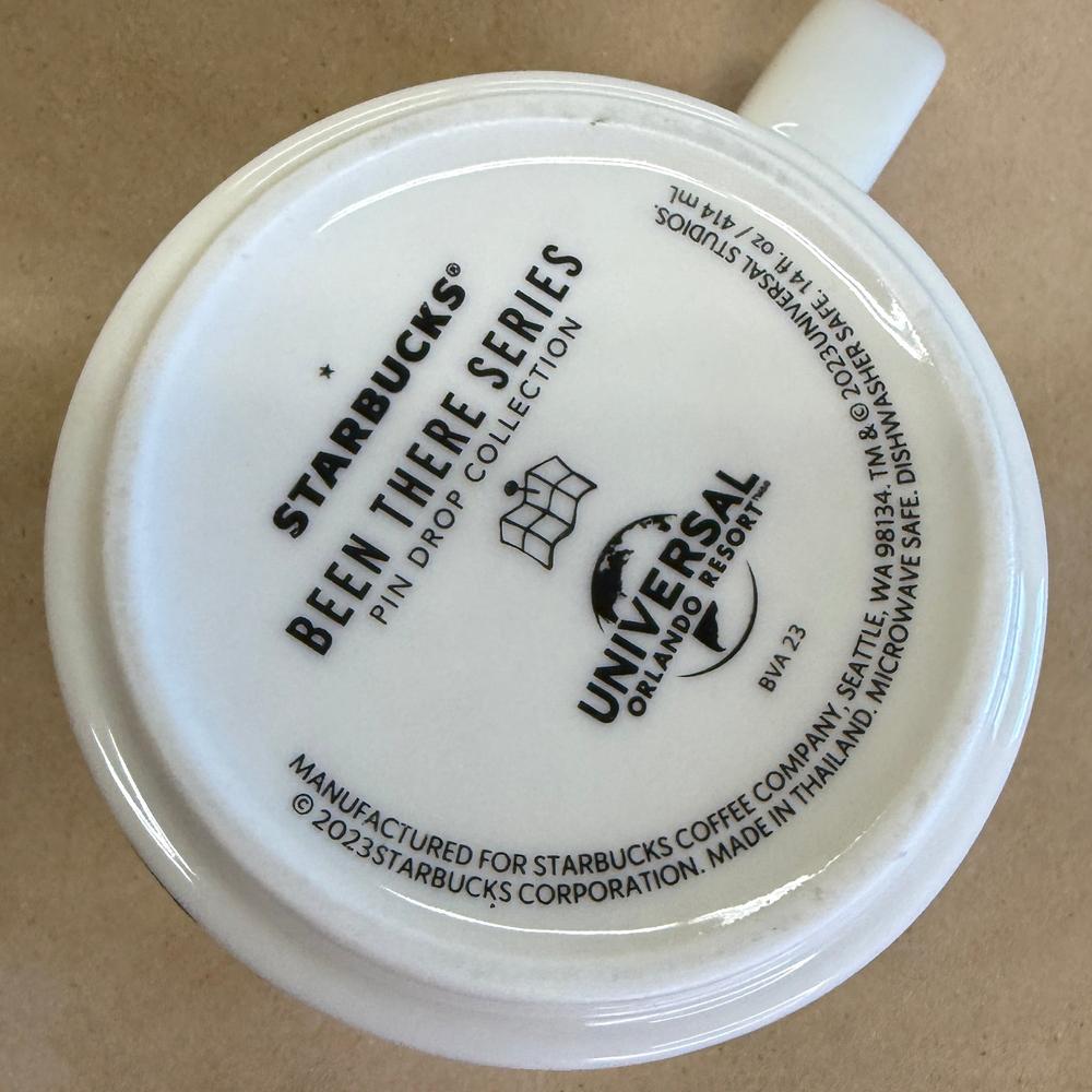 Starbucks Been There Universal Orlando Resort Mug NIB-2023