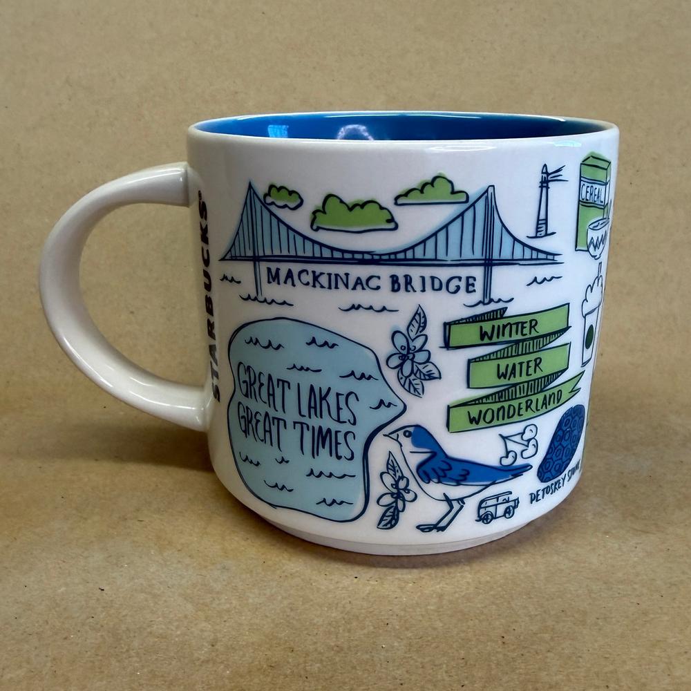 Starbucks Been There Series Mug Michigan-2017