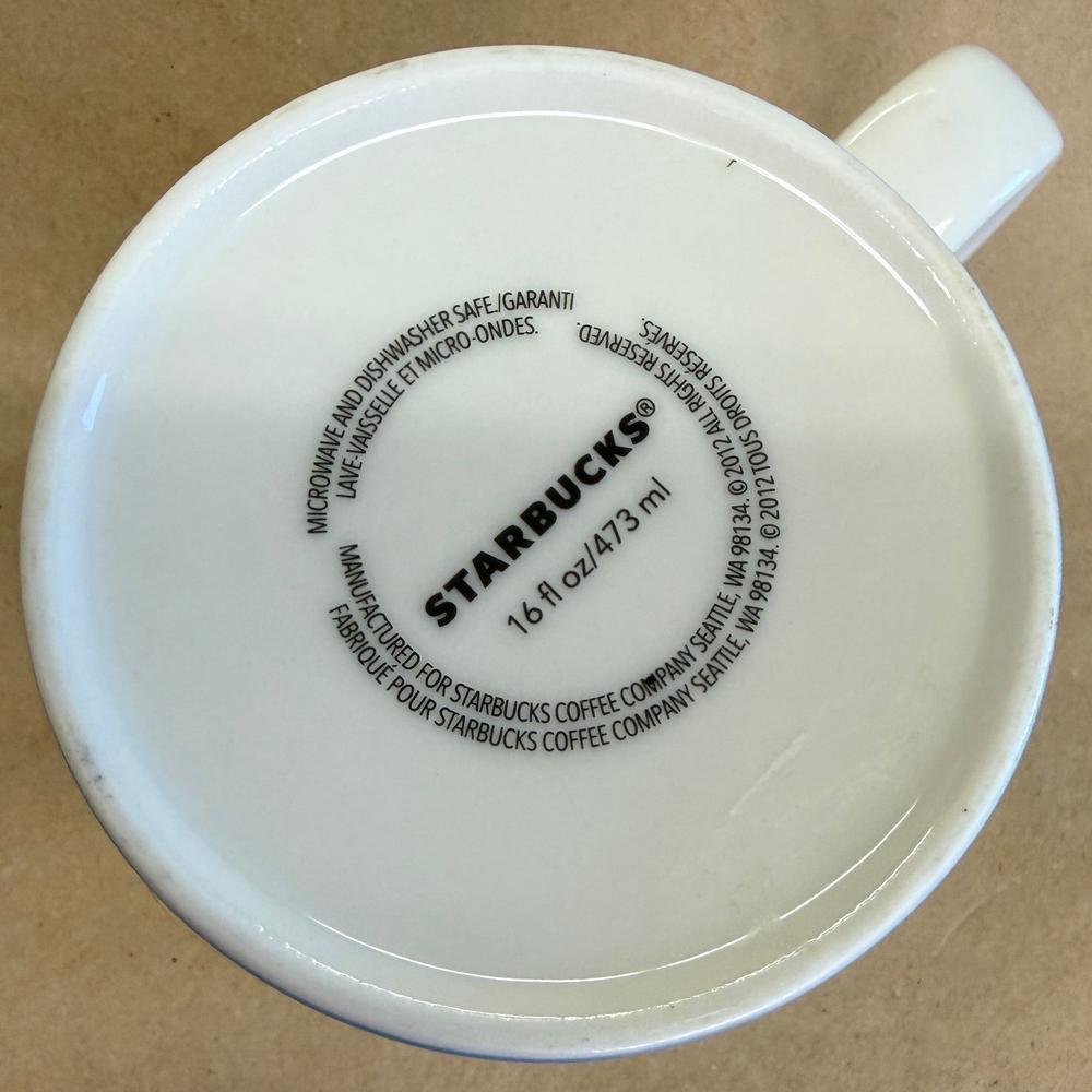 Starbucks Global Icon California Mug-2012