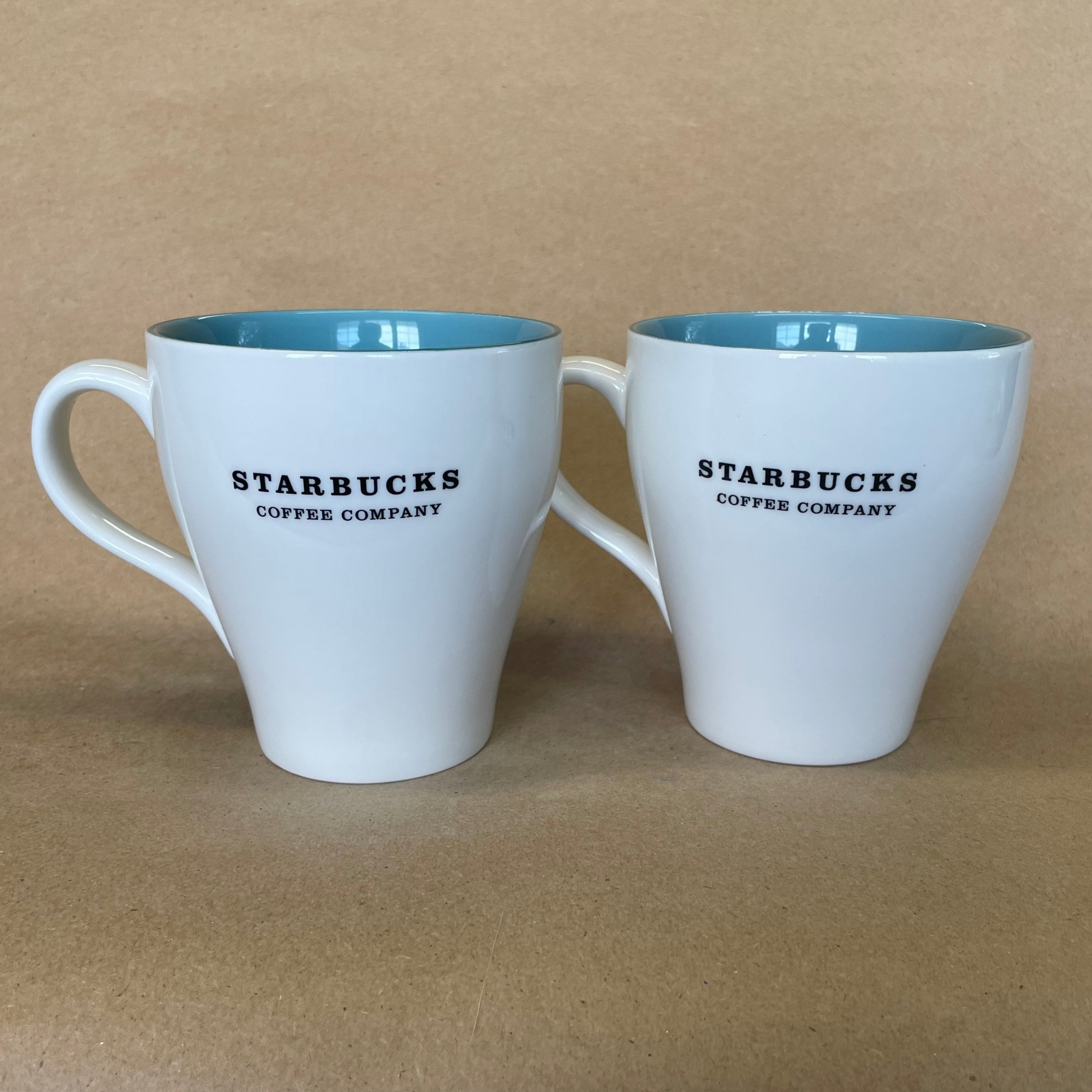 Starbucks Coffee Company Tapered Mugs-Pair-2007