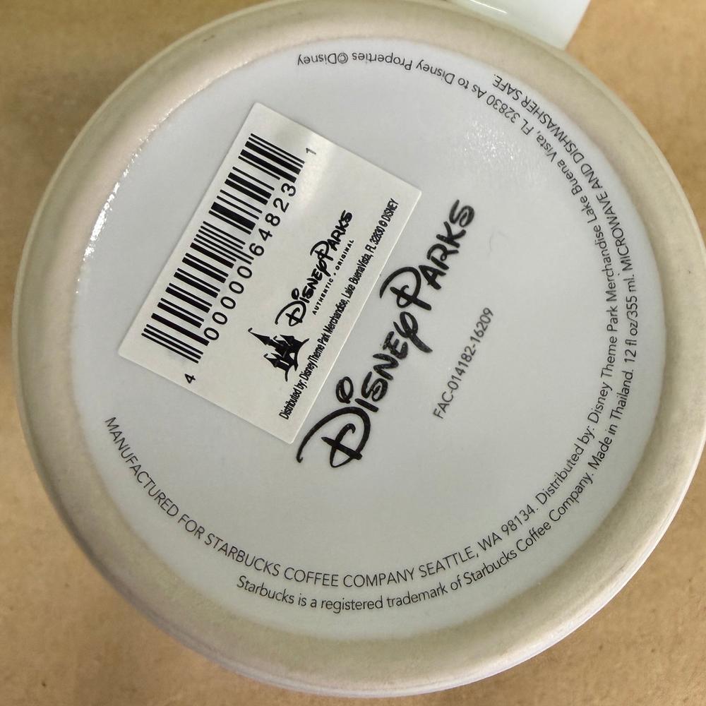 Starbucks Disney Parks Americana Mickey Heart Mug NIB