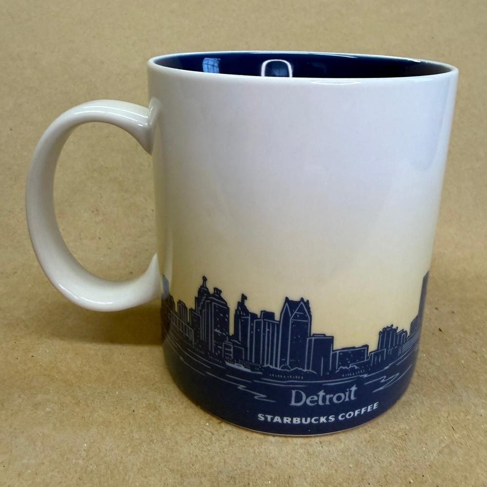Starbucks Global Icon Detroit Mug-2010