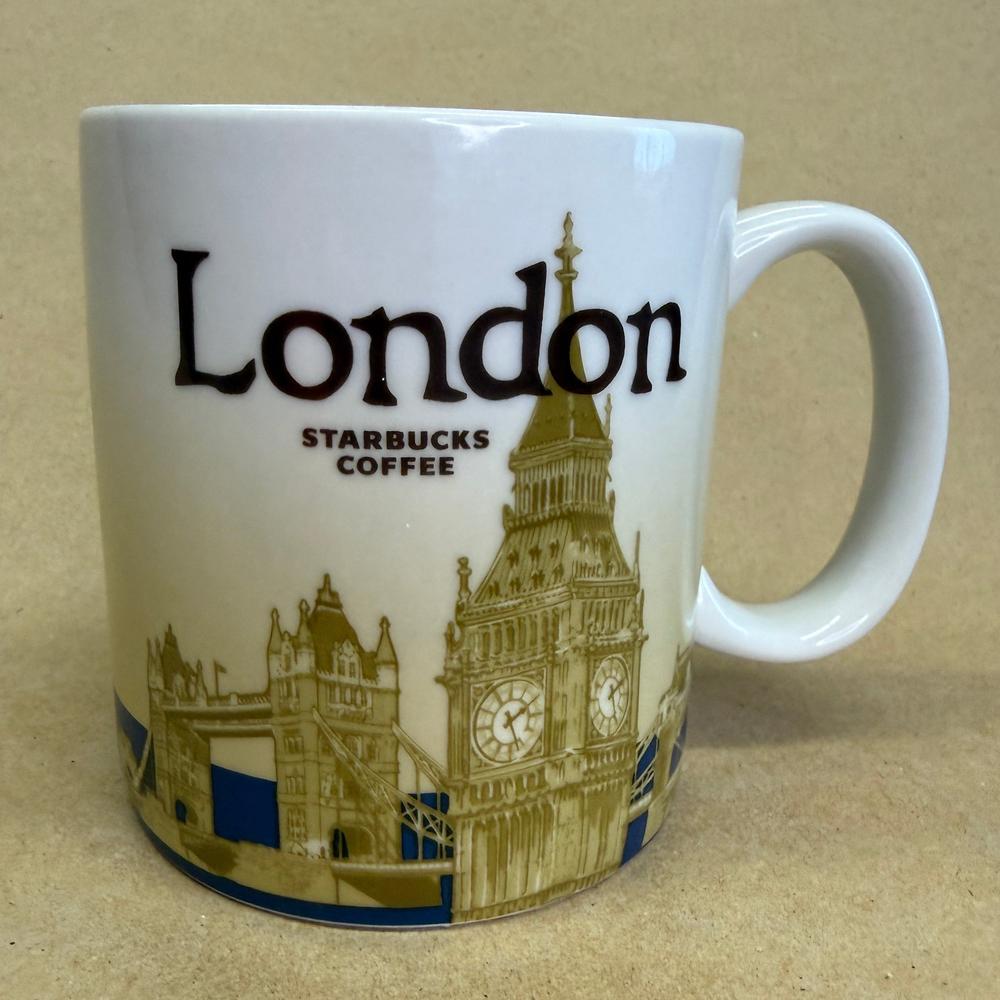 Starbucks Global Icon Collector London Big Ben Mug-2009