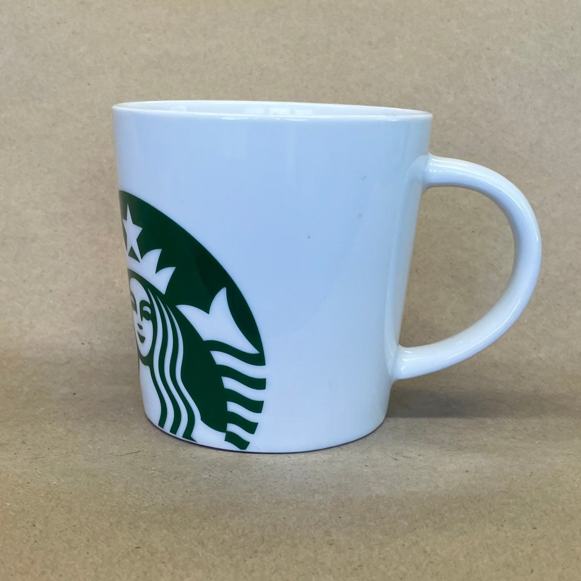 Starbucks White with Extra Large Green Siren Mug