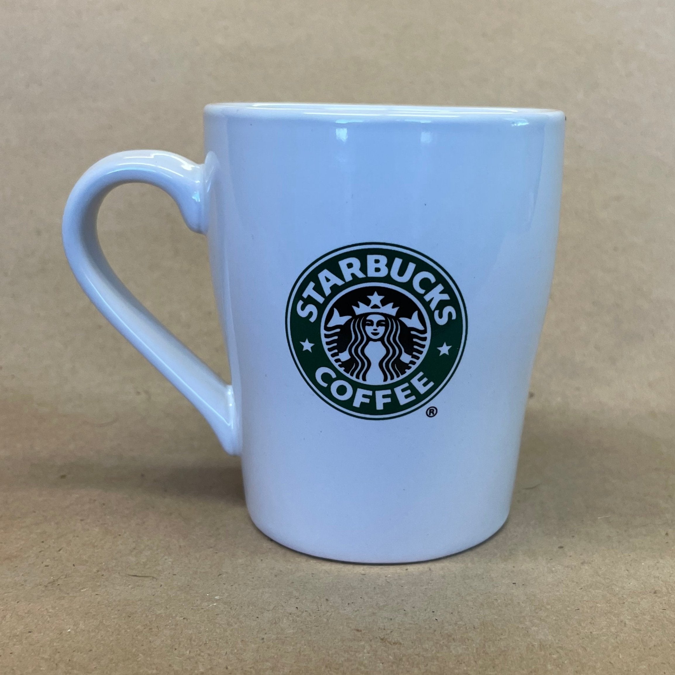 Starbucks Small White with Green Logo Mug-2007