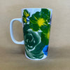 Starbucks Dot Collections Green Blue Yellow Floral Mug-2014