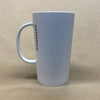 Starbucks Etched Siren Logo White Tall Mug-2014