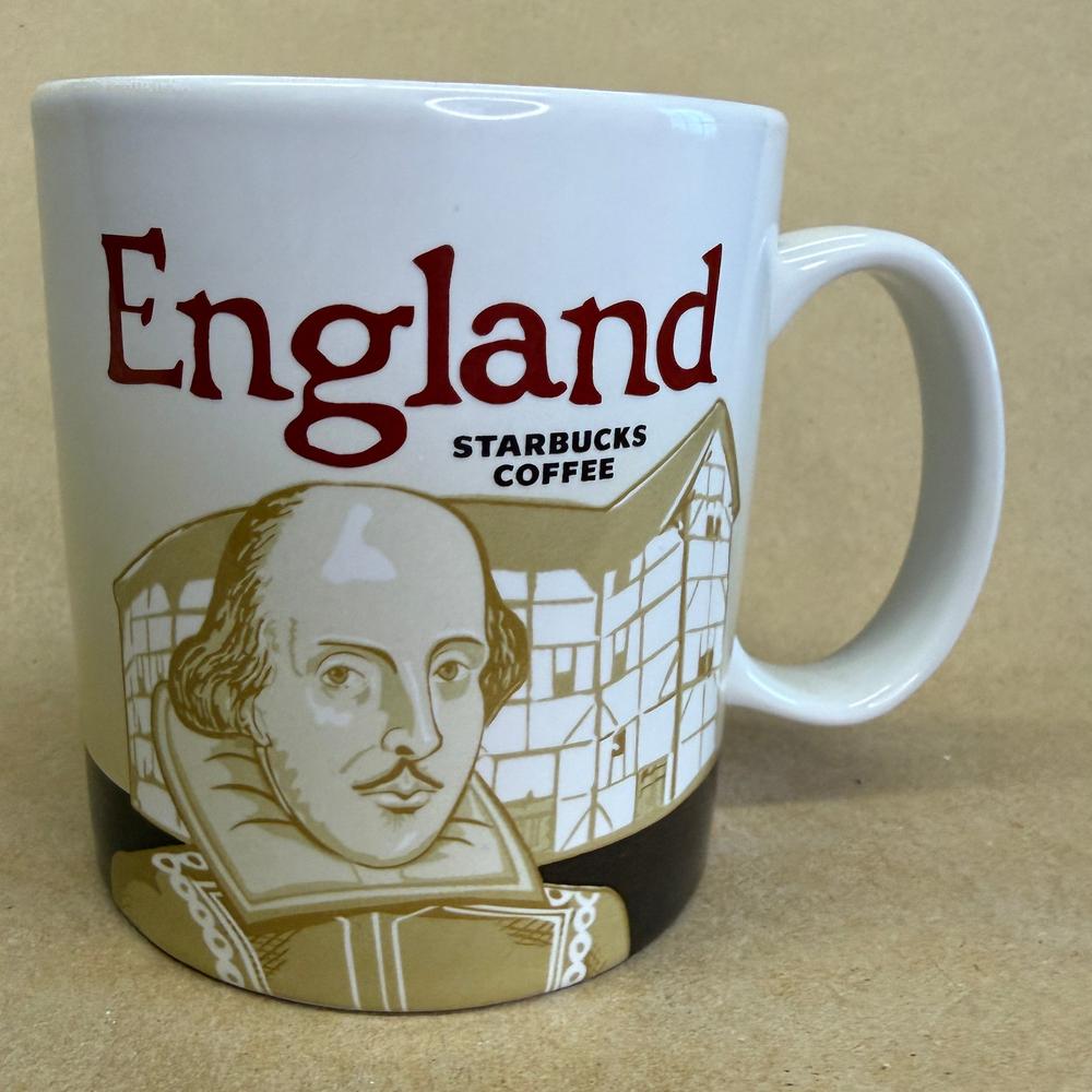 Starbucks Global Icon England Shakespeare Mug-2013