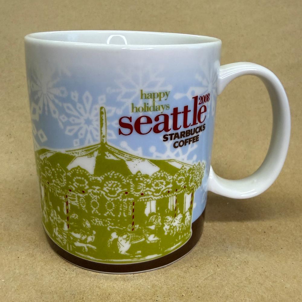 Starbucks Collector Seattle Holiday Mug-2008