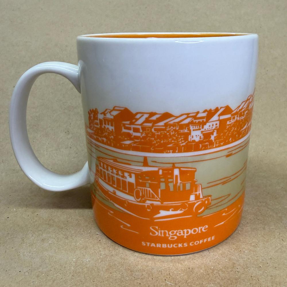 Starbucks Global Icon Signapore Sir Stamford Raffles Mug-2008