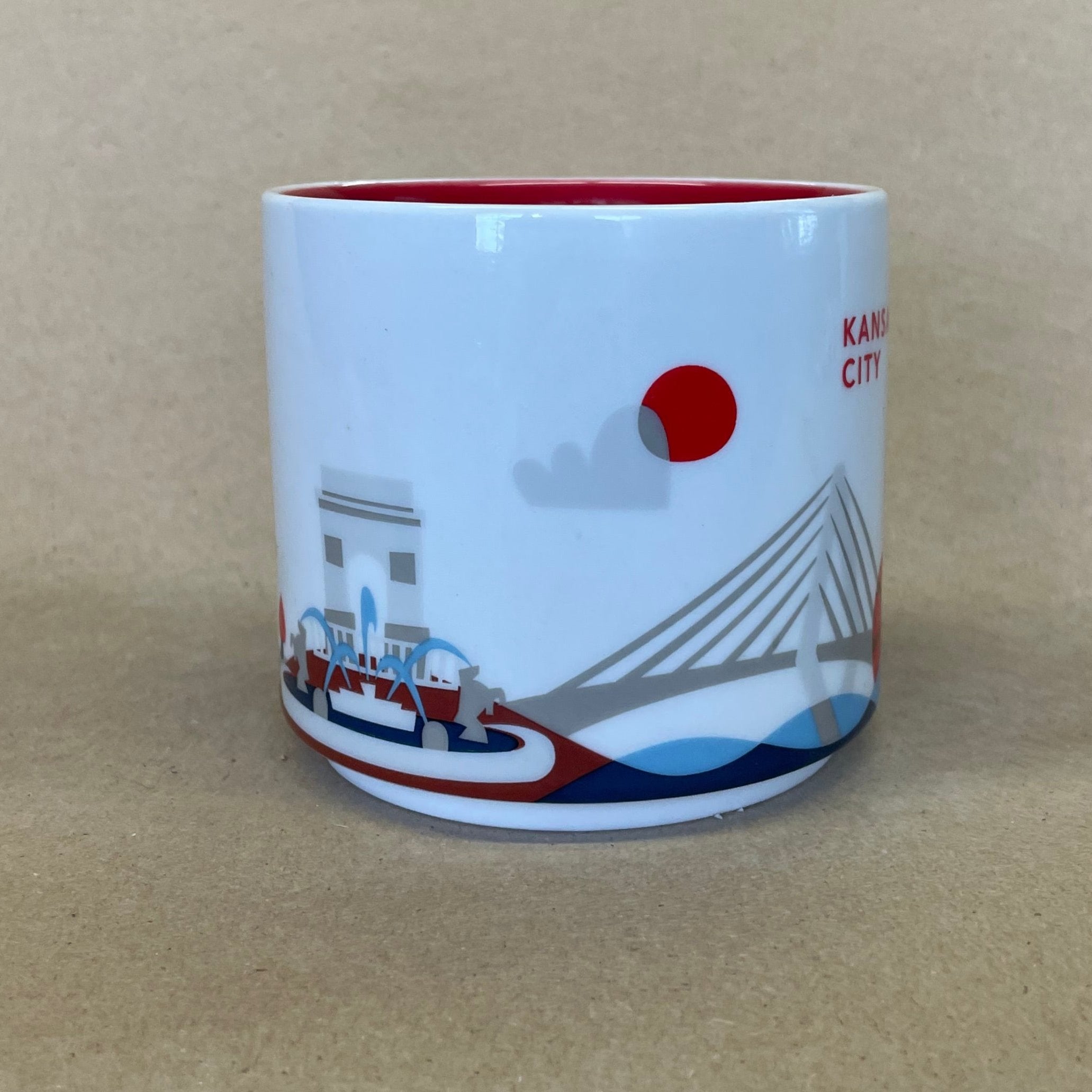 Starbucks You Are Here Series Kansas City Mug-2014