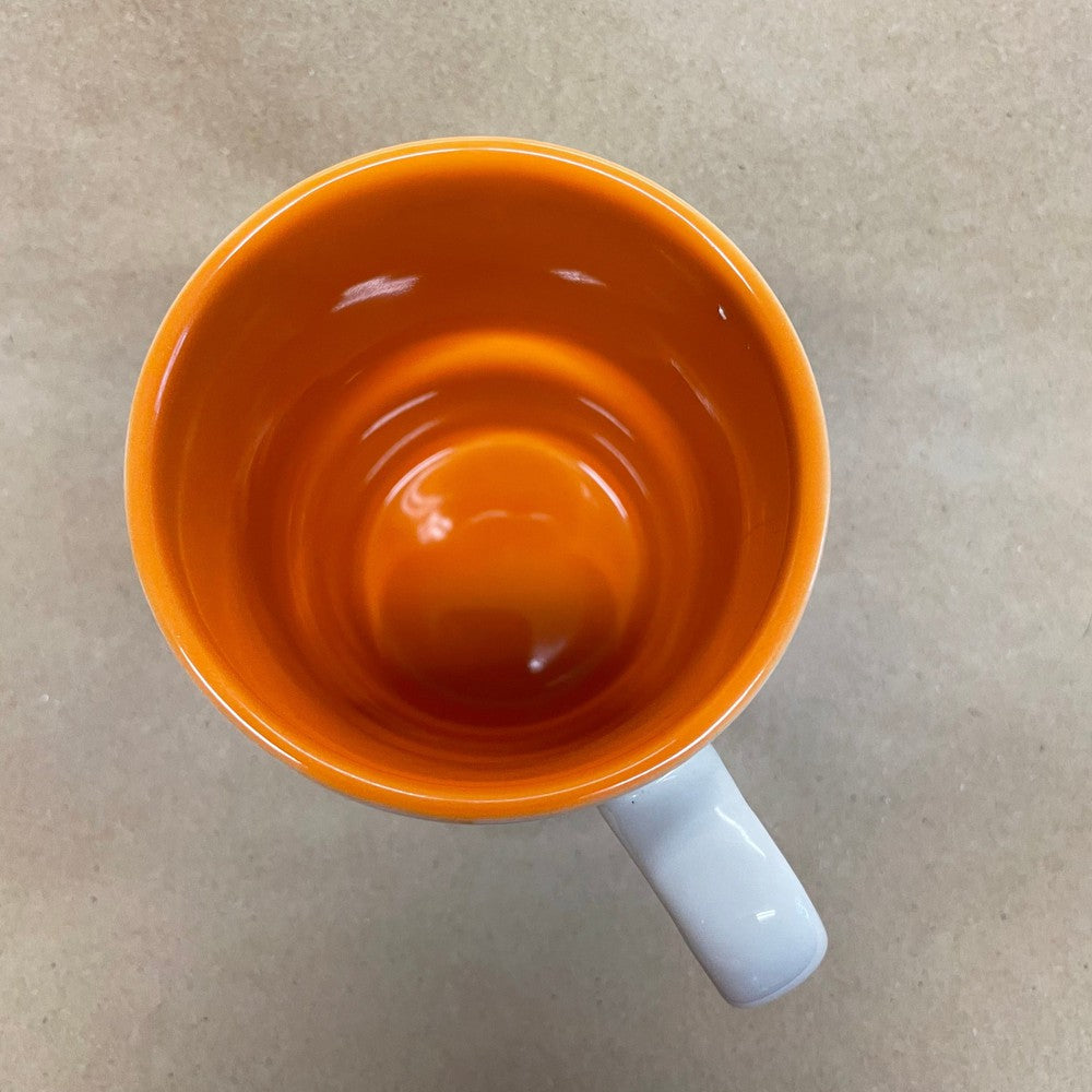 I'd Rather Be Watching Grey's Anatomy Orange Inside Mug