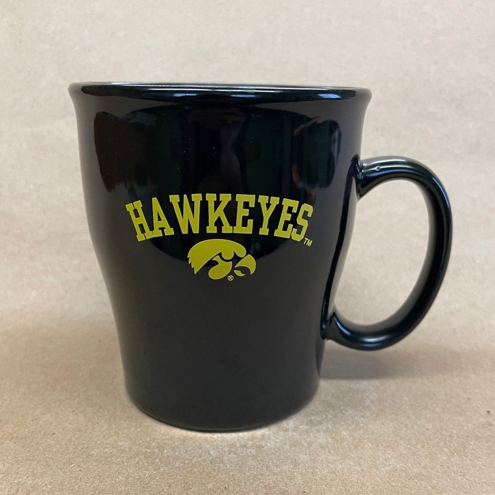 Iowa Hawkeyes Black Mug