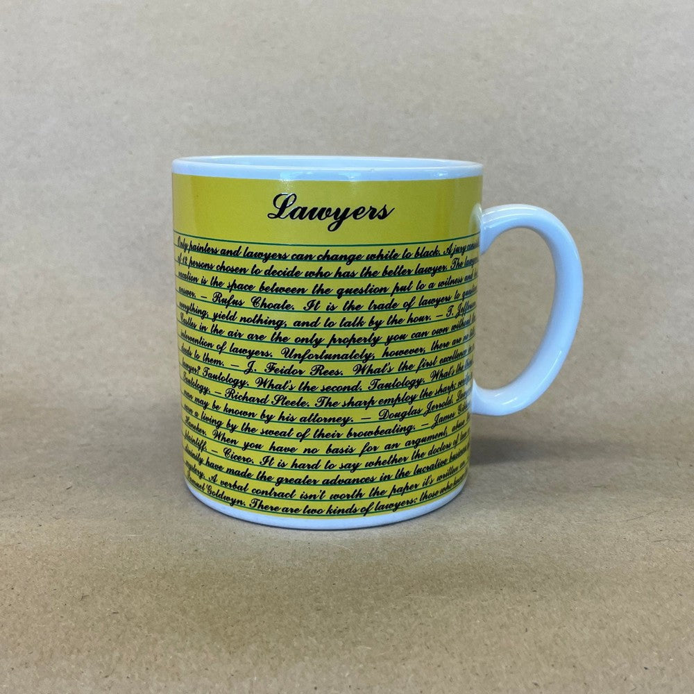 Kenneth Grooms Lawyers Legal Pad Mug