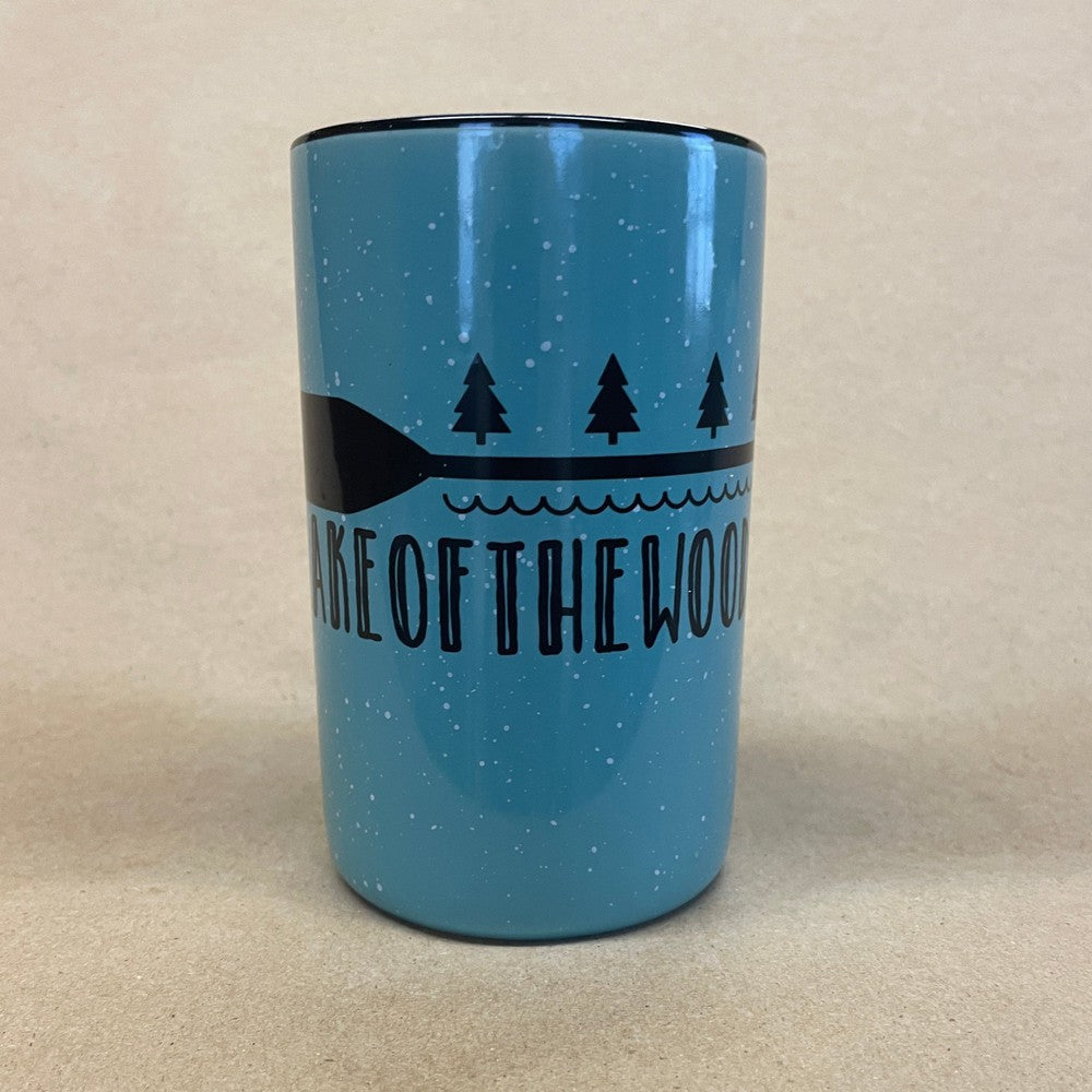 Lake of the Woods Tall Flecked Mug