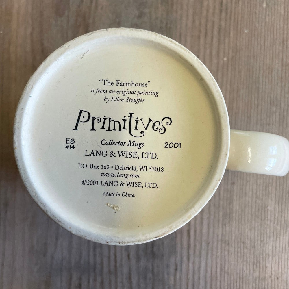 Lang & Wise Primitives The Farmhouse Mug-2001